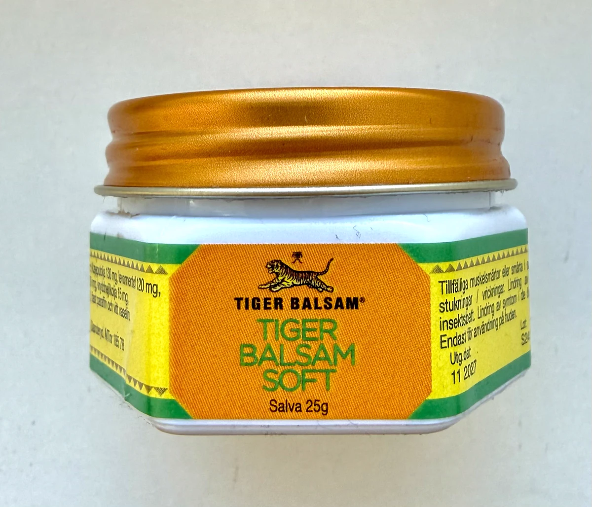 Burk med Tigerbalsam Soft